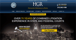 Desktop Screenshot of hgrlawyers.com